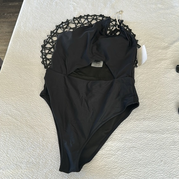 Ramy Brook India One-Shoulder One-piece Swimsuit, Black, Medium, $238 - Picture 7 of 10